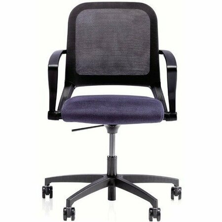UNITED CHAIR CO Chair, Task, w/Arms, MeshBack, 29-1/2inx29-1/2inx47-1/4in, Putty UNCRK13RCP09